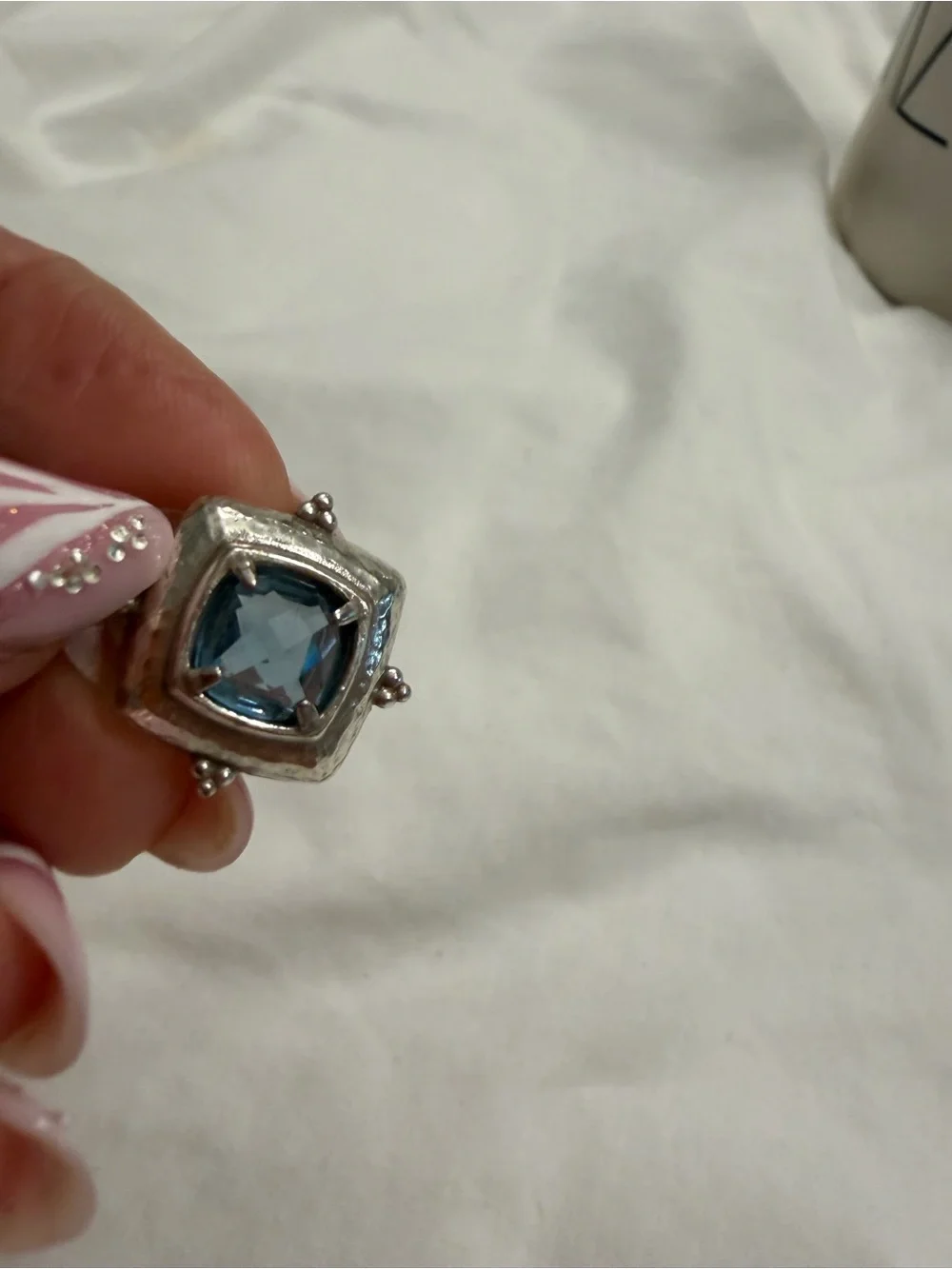 Brighton Aquamarine Blue Crystal Pendant Necklace and Earrings Set